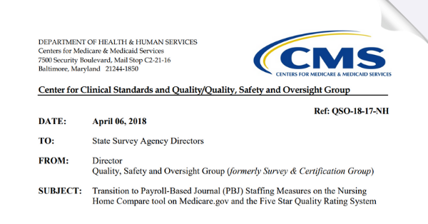 CMS QSO memorandum for PBJ