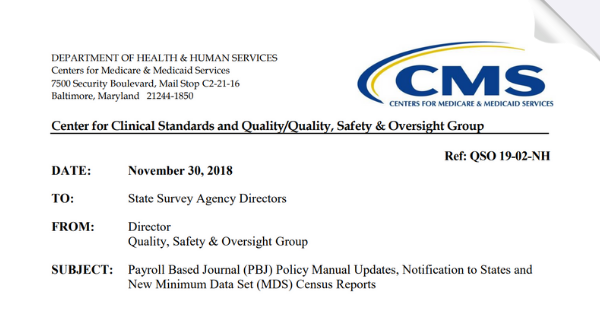 CMS QSO memorandum for PBJ