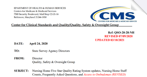 CMS QSO memorandum for PBJ