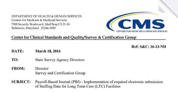 CMS QSO memorandum for PBJ