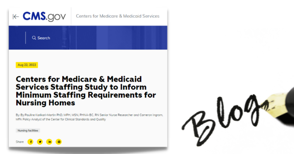 Centers for Medicare & Medicaid Services Staffing Study to Inform Minimum Staffing Requirements for Nursing Homes
