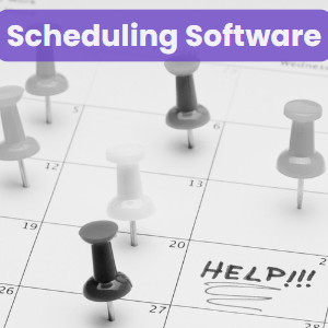 SCHEDULING software