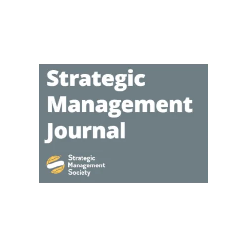 Strategic management journal